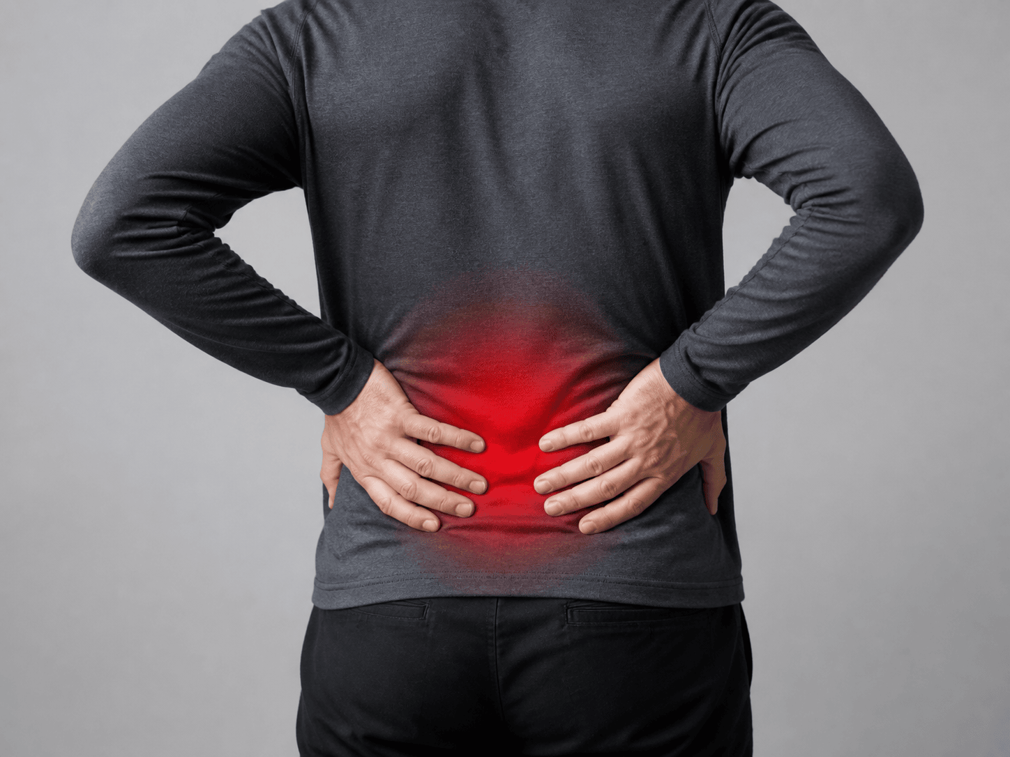 Imagen médica de dolor lumbar